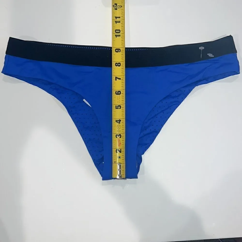New Ripcurl Classic Surf Full Coverage Bikini Bottom XL Reversible Blue - Picture 8 of 16